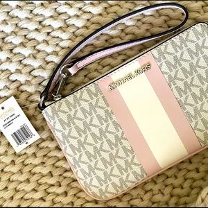 MK Jet Set Travel Wristlet